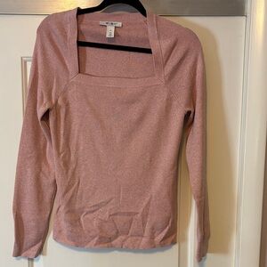 Pink Long Sleeve Sweater